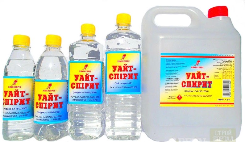 Kaip naudoti vaitspirito tirpiklį