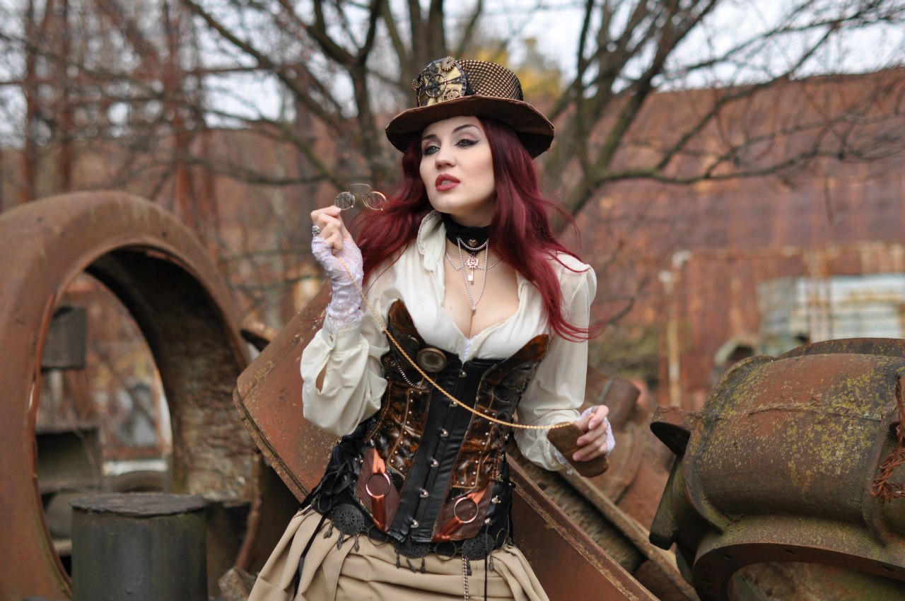 Steampunk stilius drabužiuose