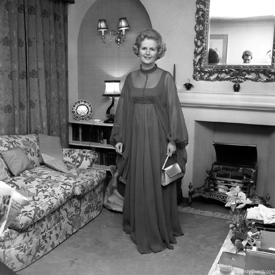Margaret Thatcher originalia suknele