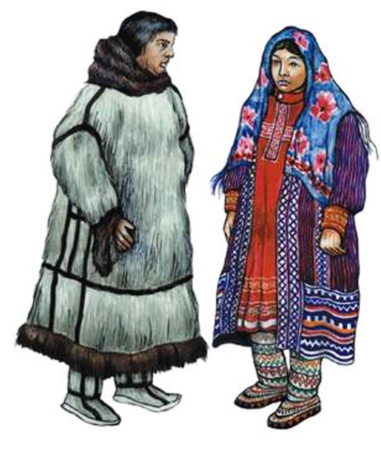 Chantų ir mansi drabužiai