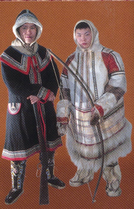Tradiciniai Taimyro čiabuvių drabužiai