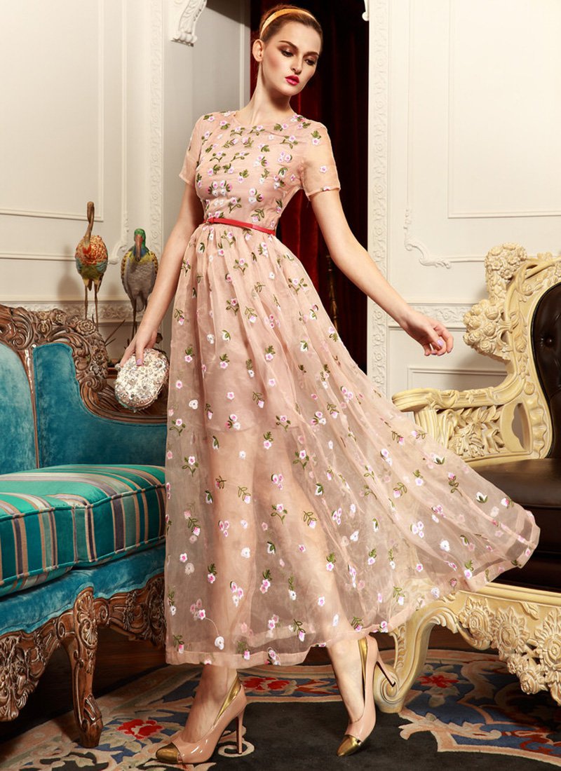 Retro stiliaus organza
