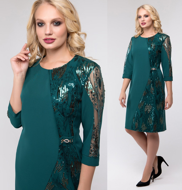 Elegantiška suknelė plius dydžio