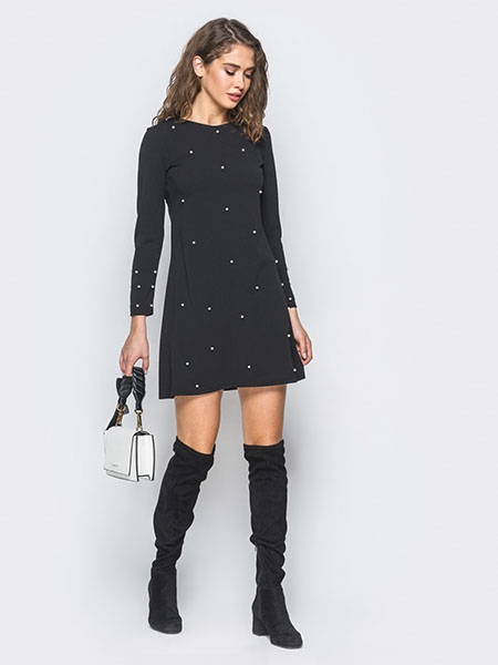 Rochie mini cu croială A